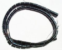 16 inch strand of 7x5mm Hematite Tube Beads